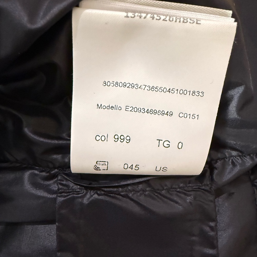 Moncler Black Puffer Jacket - Picture 4 of 7